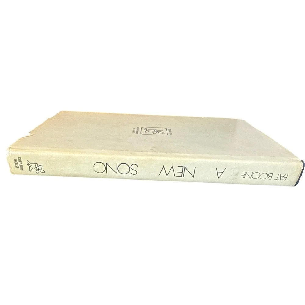A New Song By Pat Boone Book Fourth Printing 1971 Hardcover Book